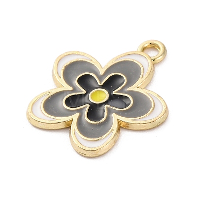 Alloy Enamel Pendants ENAM-Q001-04G-02-1