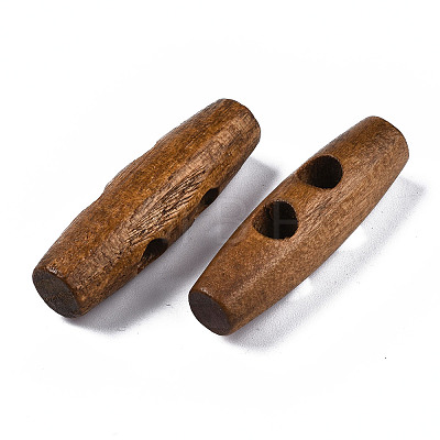 2-Hole Wooden Buttons WOOD-Q036-02-1