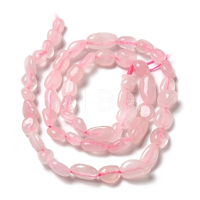 Natural Rose Quartz Beads Strands G-I351-A05-1