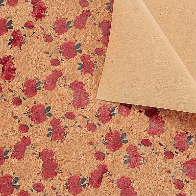 Embossed PU Imitation Leather Fabric DIY-WH0043-95A-1