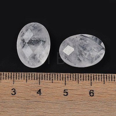 Natural Quartz Crystal Cabochons G-O175-15I-01-1