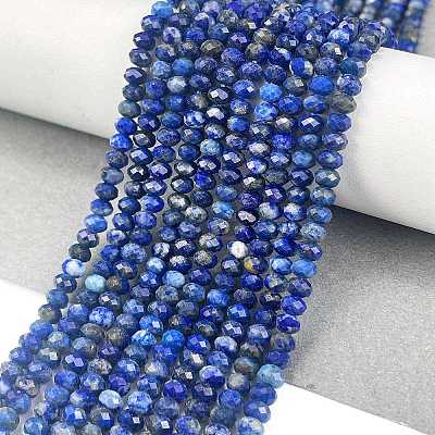 Natural Lapis Lazuli Beads Strands G-L587-B03-02-1