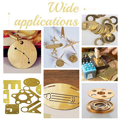 Brass Sheets DIY-WH0888-847D-02-1