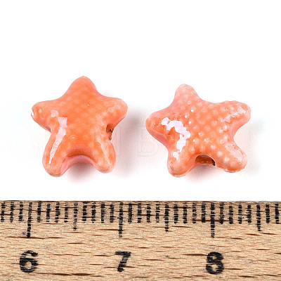 Handmade Porcelain Beads PORC-Q002-03K-01-1