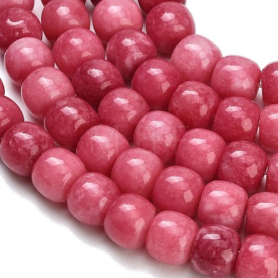Dyed Natural White Jade Beads Strands GG-CBA88FB-01A-1