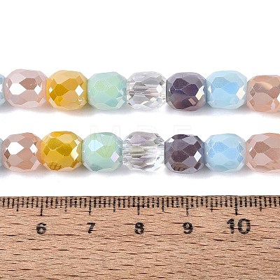 Electroplate Mixed Styles Glass Beads Strands EGLA-N022-13A-A02-1