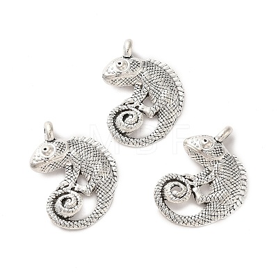 Tibetan Style Alloy Pendants TIBE-B001-21AS-1