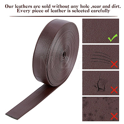 Flat PU Imitation Leather Cord LC-WH0006-05A-01-1