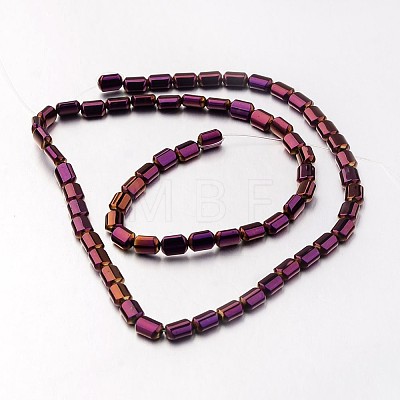 Electroplate Non-magnetic Synthetic Hematite Bead Strands G-F300-01B-04-1