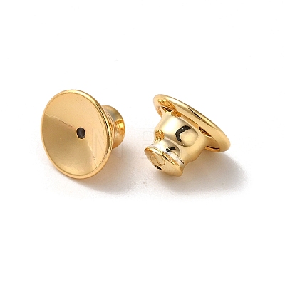 Rack Plating Brass Ear Nuts X-KK-G480-06G-1