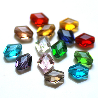 Imitation Austrian Crystal Beads SWAR-F076-12x14mm-M-1