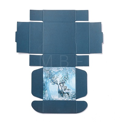 Creative Folding Wedding Candy Cardboard Box CON-I011-01F-1