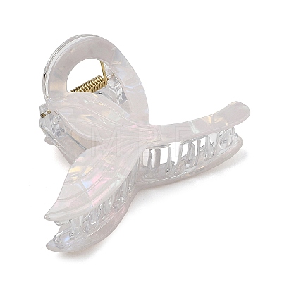 PVC Plastic Claw Hair Clips for Women Girl OHAR-D001-03-1