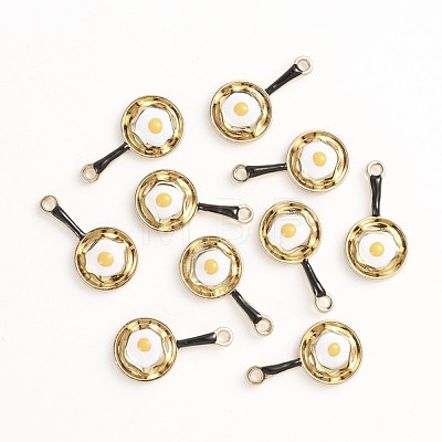 Alloy Enamel Pendants ENAM-TAC0001-14B-1