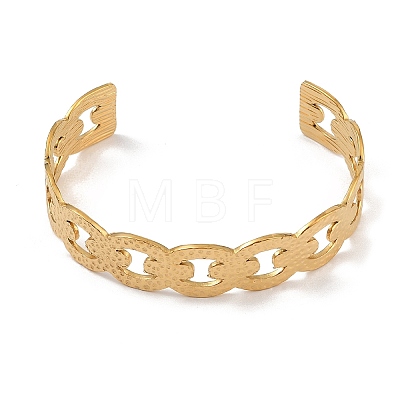 Hollow Wide Version Open Cuff Bangles BJEW-U006-03G-03-1