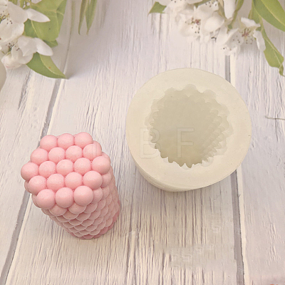 Column with Round DIY Candle Silicone Molds CAND-PW0001-062A-1