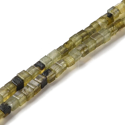 Natural Labradorite Beads Strands G-B064-A32-1