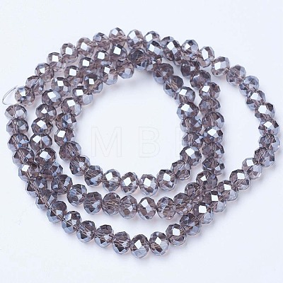 Electroplate Glass Beads Strands EGLA-A034-T2mm-A09-1