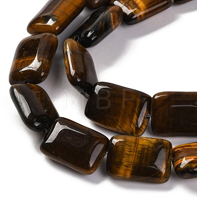 Natural Tiger Eye Beads Strands G-T047-B22-01-1