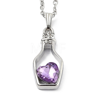 Alloy Resin Pendant Necklaces NJEW-B0003-09P-1