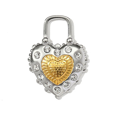 304 Stainless Steel Pendants STAS-OY002-74G-1