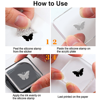 Custom PVC Plastic Clear Stamps DIY-WH0448-0662-1