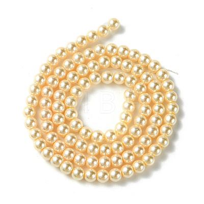 Grade A Glass Pearl Beads HY-J001-4mm-HX007-1