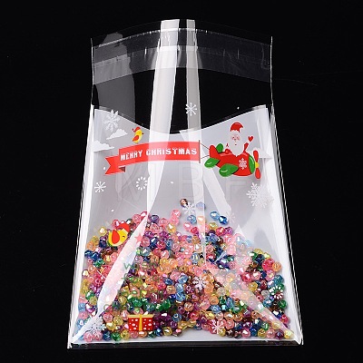 Rectangle OPP Cellophane Bags for Christmas OPC-L001-28-1