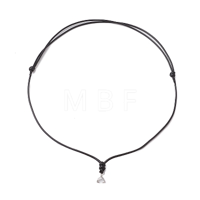 3Pcs 3 Styles Adjustable Waxed Polyester Cord Necklaces Making AJEW-JB01308-1
