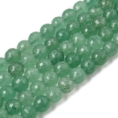 Natural Green Strawberry Quartz Beads Strands GG-CBA0166-A02-10mm-1