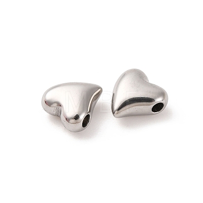 304 Stainless Steel Beads STAS-A117-01B-P-1
