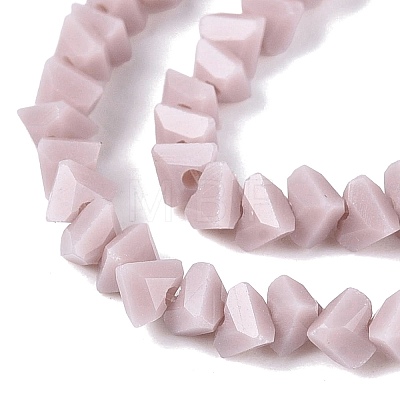 Opaque Glass Beads Strands GLAA-N019-3mm-11-1