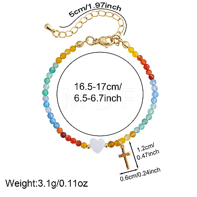 Brass Charm Bracelets LS-FR9863-1