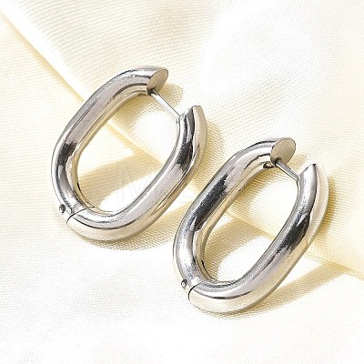 201 Stainless Steel Hoop Earrings EJEW-Q026-12P-A-1