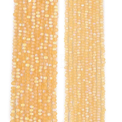 Transparent Glass Beads Strands LS-EGLA-A044-T2mm-MB03-1