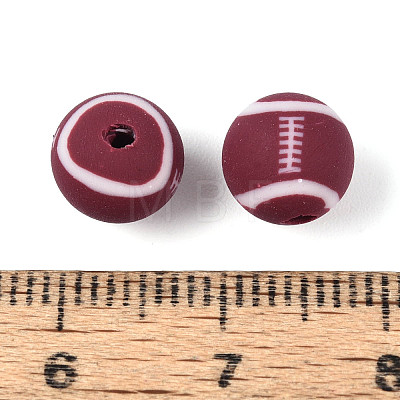 Handmade Polymer Clay Beads CLAY-Q253-05I-1