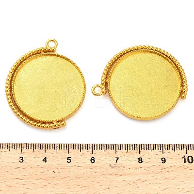 Zinc Alloy Pendant Cabochon Settings LS-FIND-NH0001-13C-G-1