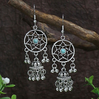 Elegant and Stylish Turquoise Earrings with Unique Personality Charm FF3029-2-1