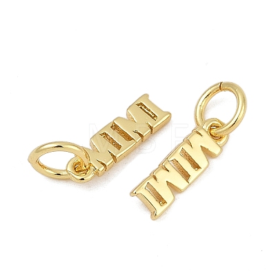 Brass Charms KK-S527-02G-A-1
