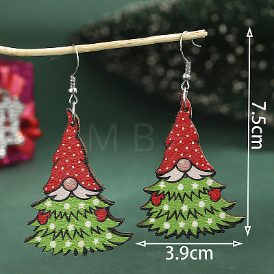 Acrylic Dangle Earrings FS-WG7AF48-08-1