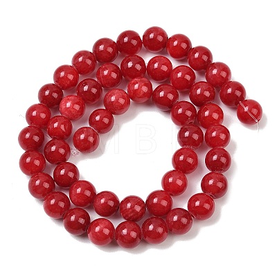 Natural Striped Stone Beads Strands G-D315-A01-05-10mm-1