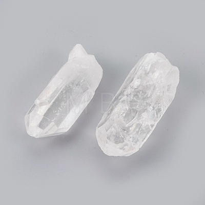 Natural Quartz Crystal Beads G-O164-04-1