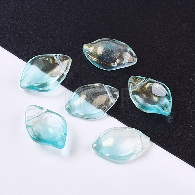 Transparent Glass Pendants GLAA-L027-G05-1