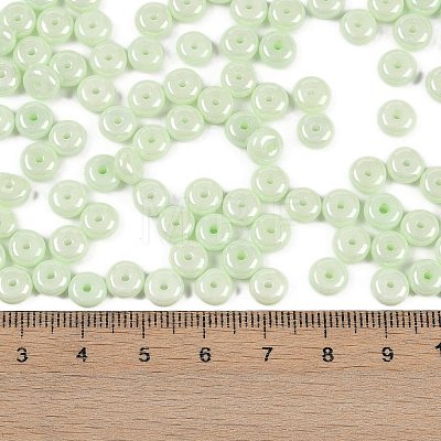 Opaque Colours Luster Glass Seed Beads SEED-P008-01C-02-1