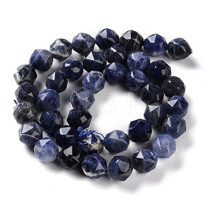 Natural Sodalite Beads Strands G-NH0021-A02-02-1