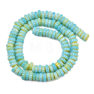 Handemade Millefiori Lampwork Beads LAMP-D009-01A-07-1