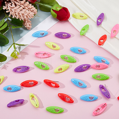 6Bags Plastic Scraf Clips JEWB-FH0002-77-1