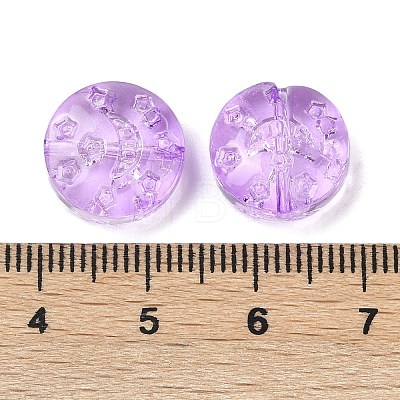 Transparent Glass Beads DGLA-E004-09J-1