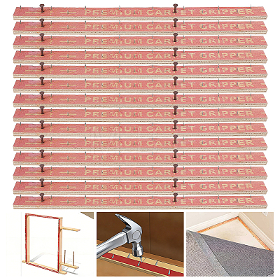 14Pcs Wood Tufting Frame Tack Strip DIY-WR0005-53-1