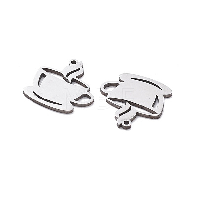 201 Stainless Steel Charms STAS-V001-03-1